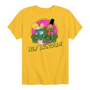 Boys' - Hey Arnold! - Arnold and Friends Short Sleeve Graphic T-Shirt - 1 of 4
