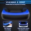 CAVINAS Ergonomic Gaming Chair, PU Computer Chair with Lumbar Support, Office Chair, Height Adjustable Rolling Desk Chairs with Flip-up Armrests - 4 of 4