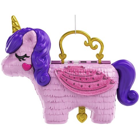 polly Pocket Unicorn Party Large Compact Playset : Target