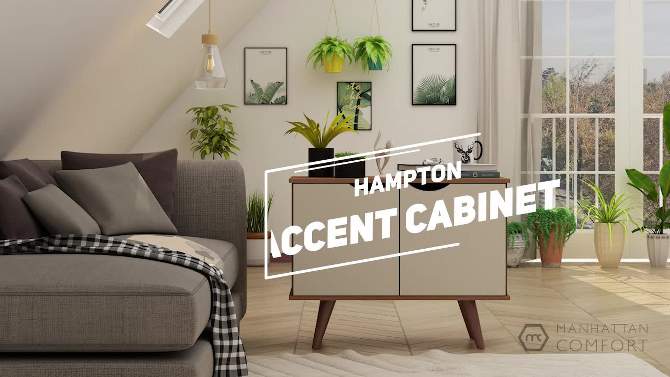 33.07" Hampton Accent Cabinet - Manhattan Comfort, 2 of 13, play video