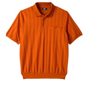 KingSize Men's Big & Tall Banded Bottom Polo Shirt - 1 of 4