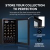 Newair Shadow Series Wine Cooler Refrigerator 51 Bottle, Freestanding Glass Door Wine Cellar, Single Zone Small Wine Fridge - 3 of 4