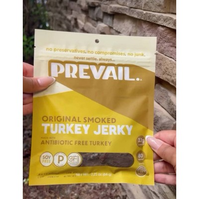 Prevail Jerky Original Turkey Jerky - 12g Protein - 2.25oz