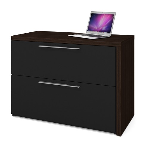 Small Space Sliding Computer Desk Black Bestar Target