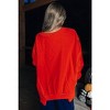 Women's Happy Fall Y'all Pumpkin Patch Sweatshirt - FANTASTIC FAWN - 3 of 4