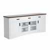 Bella Depot 67" W Modern TV Stand Storage Drawers, Adjustable Shelves  Living Room - 4 of 4