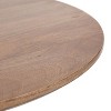 Kate and Laurel Soleyn Round Wood Coffee Table, 27x27x19, Natural - 4 of 4