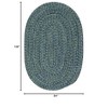 Colonial Mills Carrington Tweed - Deep Blue 7x9 - 3 of 3