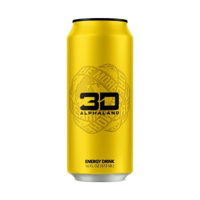 3D Alphaland Energy Drink - 16 fl oz Can