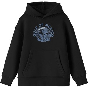 Gulf of Mexico Forever Vintage Skeleton Youth Long Sleee Hoodie - 1 of 2