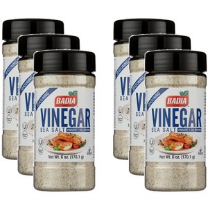 Badia Season Sea Salt & Vinegar - Pack of 6 - 6 oz - 1 of 4