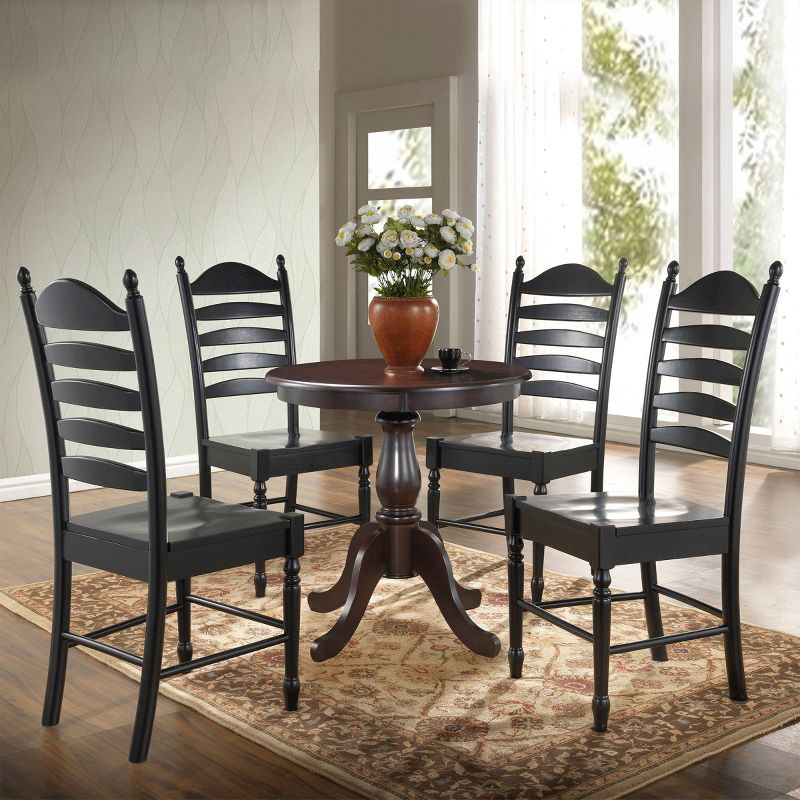 30" Salem Round Pedestal Dining Table - Carolina Chair & Table, 4 of 7