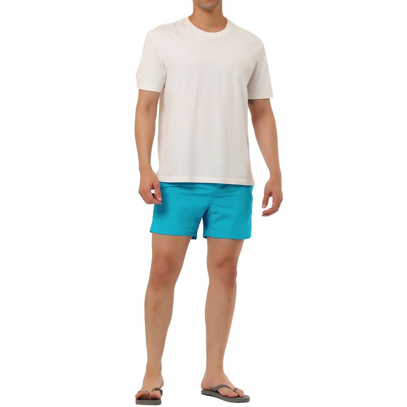 TATT 21 Men's Summer Holiday Beach Drawstring Mesh Lining Board Shorts, 2 of 7
