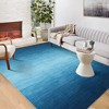 Modern Ombre Area Rug Washable Area Rugs for Living Room Bedroom - 2 of 4