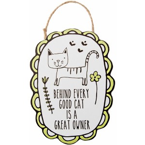 Pavilion Gift Company - Cat Owner - 4" Ornament with Magnet - Tree Ornaments - 1 of 3