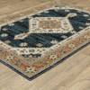 Oriental Weavers Andorra 2281E Blue/ Orange Indoor Area Rug - 5'3" x 7'3" - 3 of 4