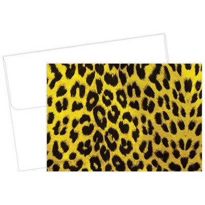50ct Wild Cat Note Cards & Envelopes