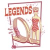 Girls Mattel Hot Wheels and Barbie Legends T Shirt - 2 of 4