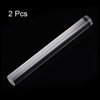 Unique Bargains DIY Crafts Acrylic Round Tube Non-Stick Durable Smooth Clay Roller 2 Pcs - 3 of 4