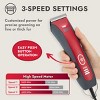 KONG 3-Speed 10' Cord with LED Spotlight, Blade and Combs Dog Hair Clipper Kit - 11pc - 3 of 4