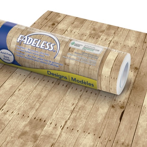 Fadeless Weathered Wood Paper Roll, 48 x 50