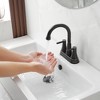 BWE 4 in. Centerset 2-Handle High-Arc Bathroom Faucet - 3 of 4