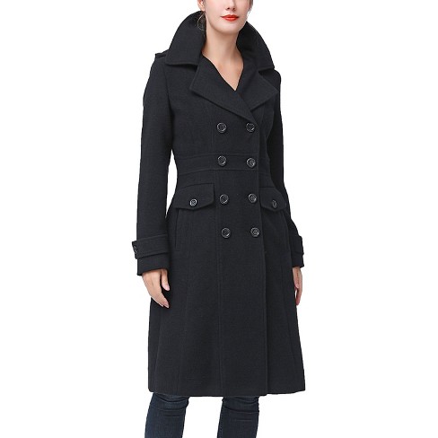 BGSD Women's Ady Wool Pea Coat - image 1 of 4