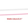 INSPIRE CHIC Nightglow Flashing Semi-Circular Flat Colorful Shoelaces 1 Pair - 2 of 4