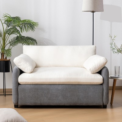 SYFERLORY [Video]50*43" Oversized Chenille Single Sofa Chair,Wide and Deep Seat Accent Chair