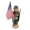 Steinbach Wooden Nutcracker, Army Soldier, 17.25" - 2 of 4