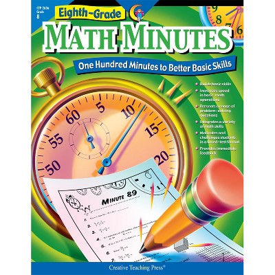 Creative Teaching Press Eighth-Grade Math Minutes Book