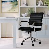 Martha Stewart Piper Upholstered Office Chair - 2 of 4