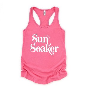 Simply Sage Market Women's Retro Sun Soaker Graphic Racerback Tank - 1 of 3