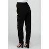 PinkBlush Black Pleated Relax Fit Maternity Pants - 4 of 4