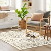 2'x7' Washable Runner Kensington Persian Style Cream Rug Cream - Threshold™  : Target