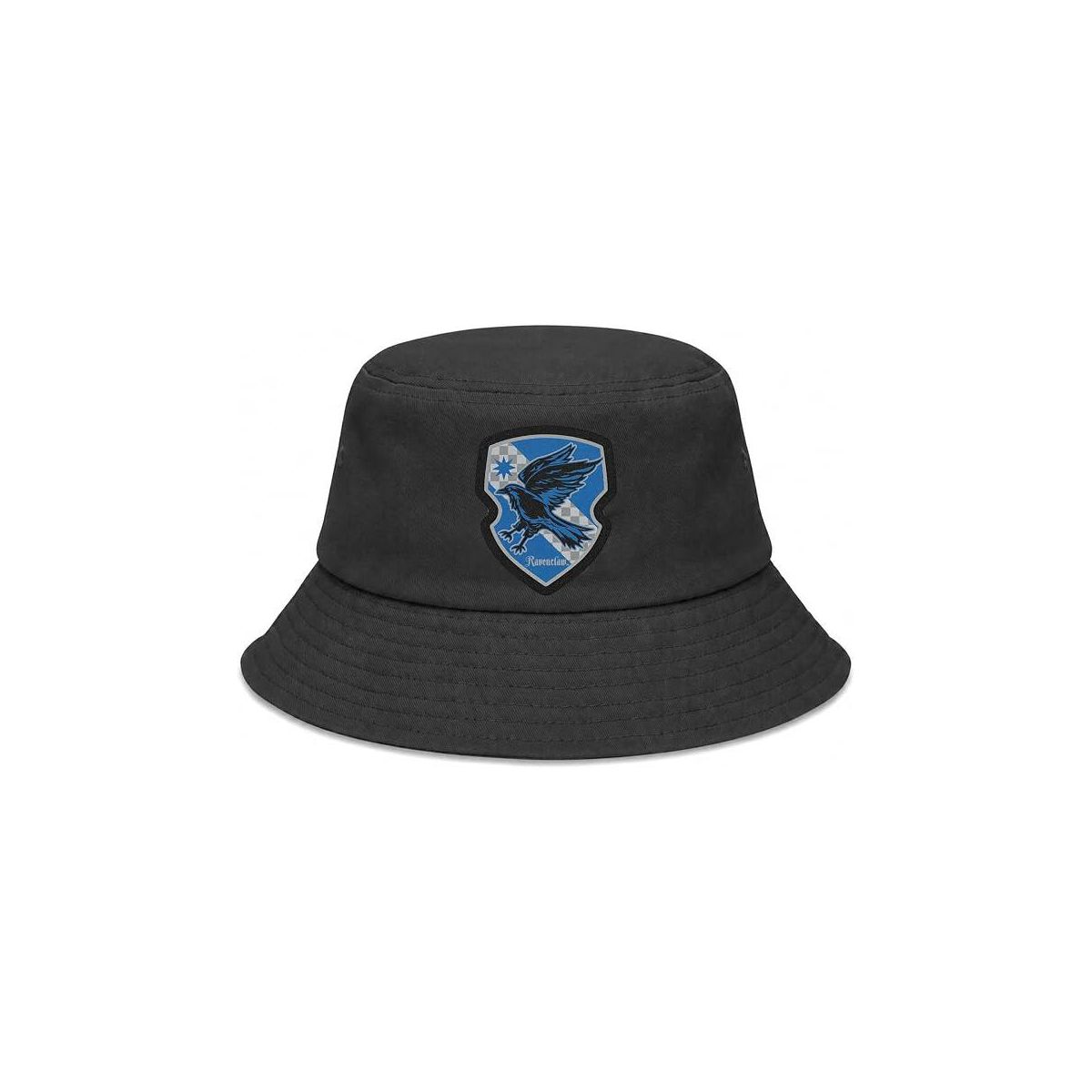 Ravenclaw Bucket Hat for Kids - Officially Licensed Harry Potter Bucket Hat, Beach Hat, Sun Hat 4-14 Black, Grey, Blue and White