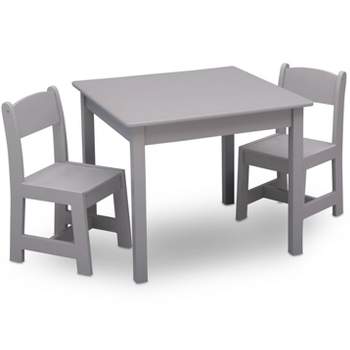 Melissa & Doug Solid Wood Table And 2 Chairs Set - Light Finish Furniture  For Playroom : Target