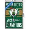 Trends International NBA Boston Celtics - 2024 NBA Finals Team Logo Framed Wall Poster Prints - 3 of 4