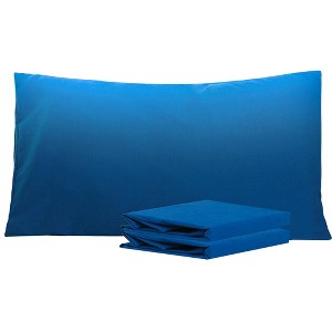 Brushed Microfiber Pillowcases, Super Soft Pillowcases with Envelope Closure - NTBAY - 1 of 4