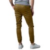 Galaxy By Harvic Men's Slim Fit  Basic Stretch Twill Joggers - 2 of 3