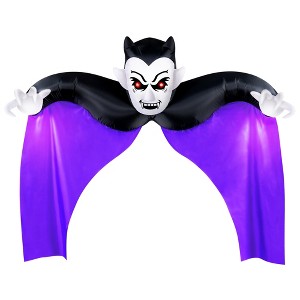 Occasions AIRFLOWZ INFLATABLE HANGING VAMPIRE  6FT, 5 ft Tall, Purple - 1 of 4