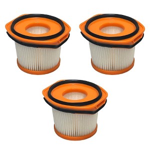 Nispira XFFWV360 WS620 HEPA Cordless Stick Vacuum Filter Replacement Compatible with Shark Wandvac System WS630 WS642  WS632RGBRN WS632PKBRN 3 Pack - 1 of 4