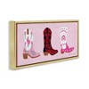 Stupell Industries Various Cowgirl Boots Floating Frame Canvas Art - 2 of 4