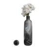 Glass Vase with Lid - Modern Decorative Accent for Contemporary Casual Home Decor - Gray - 4 of 4
