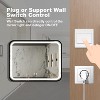 LED Bathroom Mirror With Metal Frame, 3 Colors Dimmable Anti-Fog Bathroom Mirror Waterproof Wall Mounted Makeup Mirror With Wall Switch Control - 3 of 4