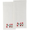 The Lakeside Collection Gnome Christmas Collection - Set of 2 Kiitchen Towels - 2 of 4