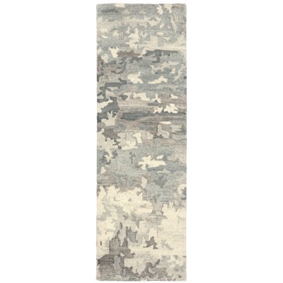 Oriental Weavers Anastasia 68006 Grey/ Charcoal Indoor Area Rug - 2'6" x 8'