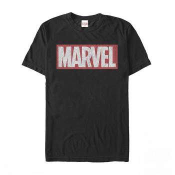 Men's Marvel Classic Distressed Logo T-Shirt