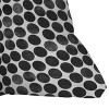 Deny Designs Garima Dhawan Dance Square Outdoor Throw Pillow Black/White - 3 of 4