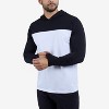 XRAY Mens Long sleeve Colorblock Hooded T-Shirt - 3 of 4